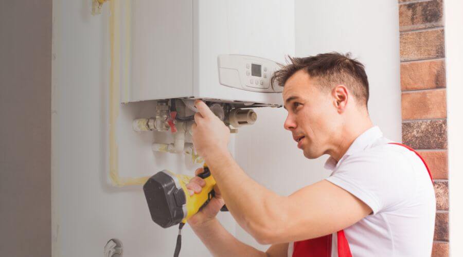 Professional water heater repair in Dodge, ND